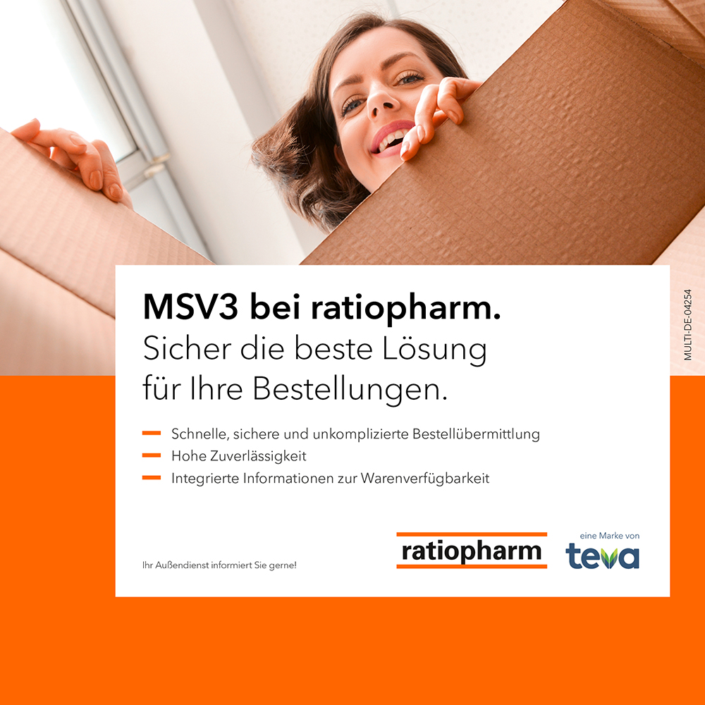 MSV3 bei ratiopharm - fließender Bestellablauf